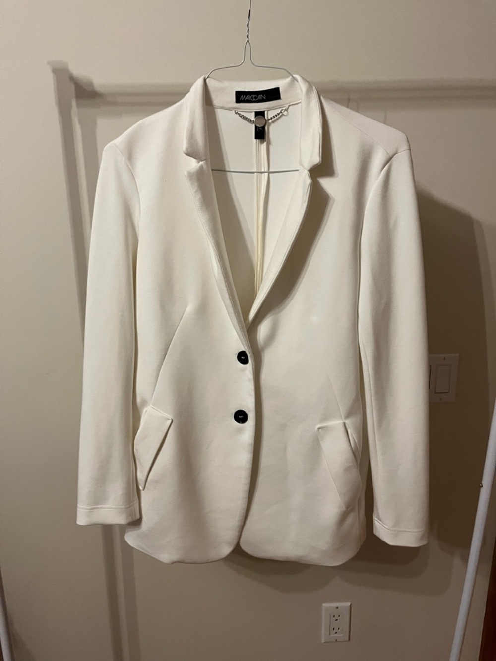 Marc Cain Off-White Blazer soft stretch, women’s large